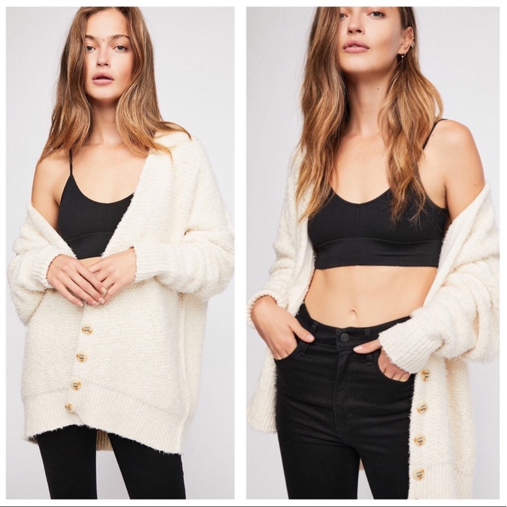 New Free People Oversized Cardigan